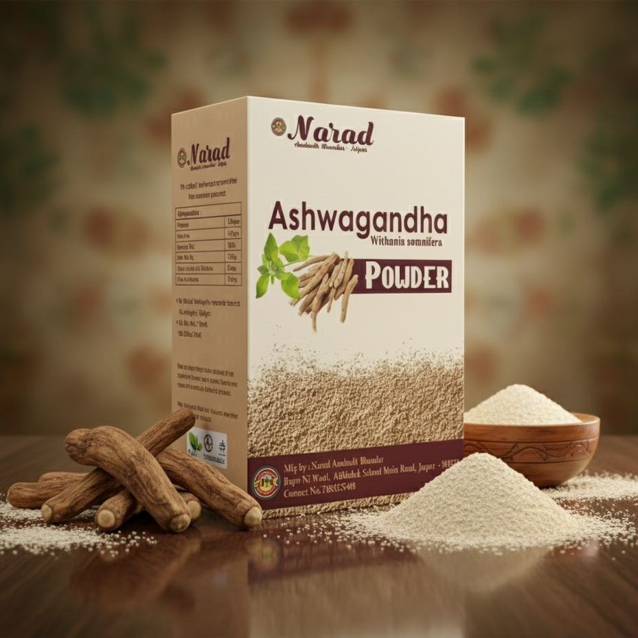 Ashwagandha Powder | Naturally Sourced Root Powder – Narad Ayurveda