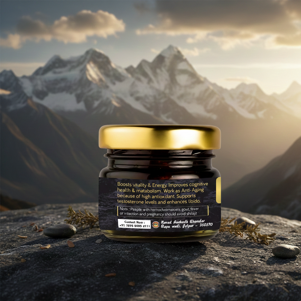 Narad Himalayan Shilajit – Natural Resin
