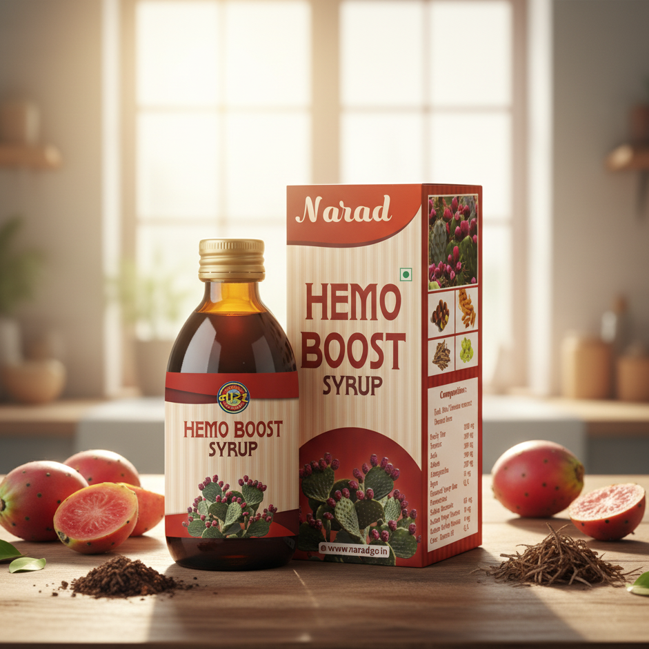 Hemo Boost Syrup – Ayurvedic Iron & Energy Tonic