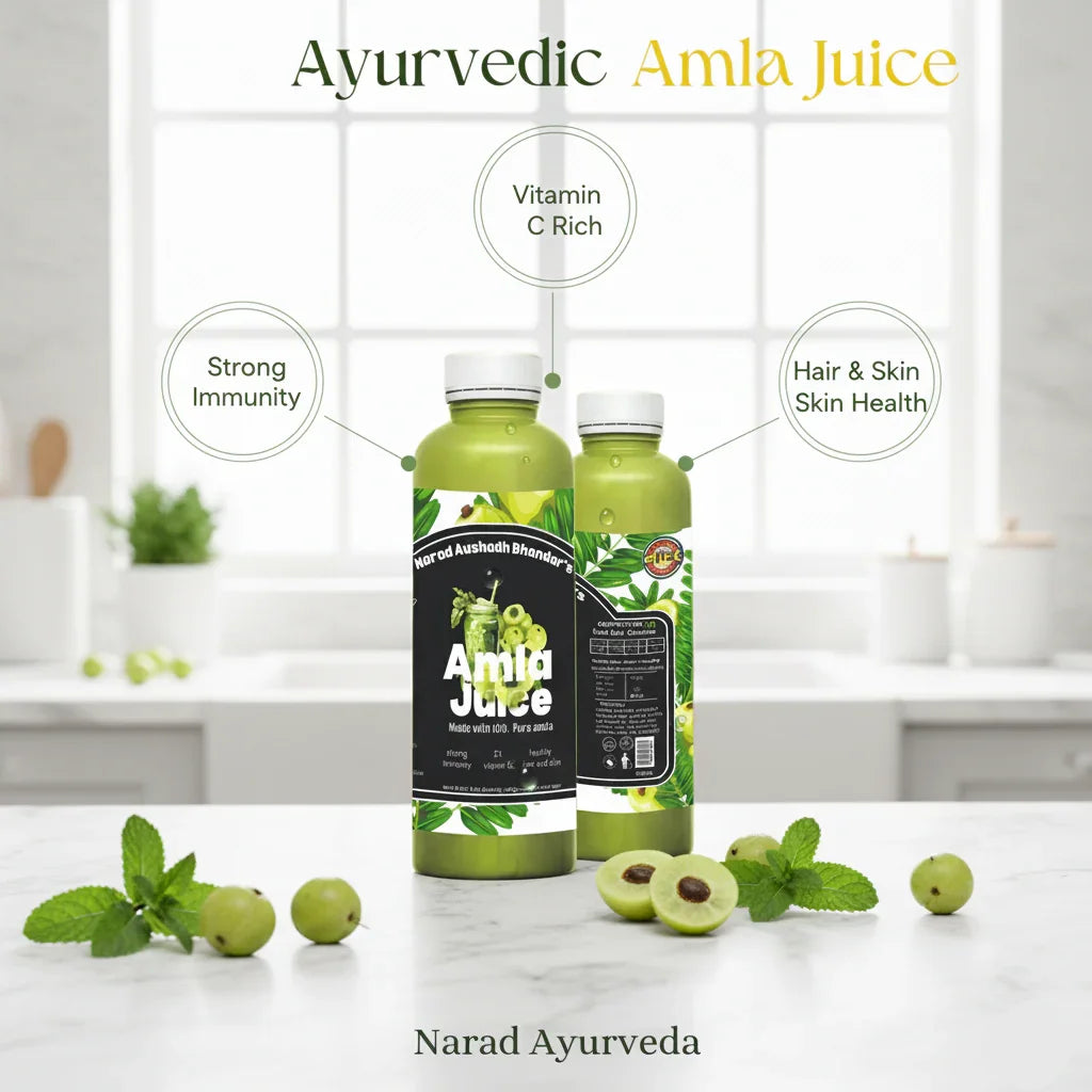 Amla Juice – Ayurvedic Immunity & Hair Care Tonic