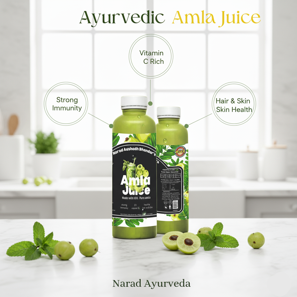 Amla Juice – Ayurvedic Immunity & Hair Care Tonic