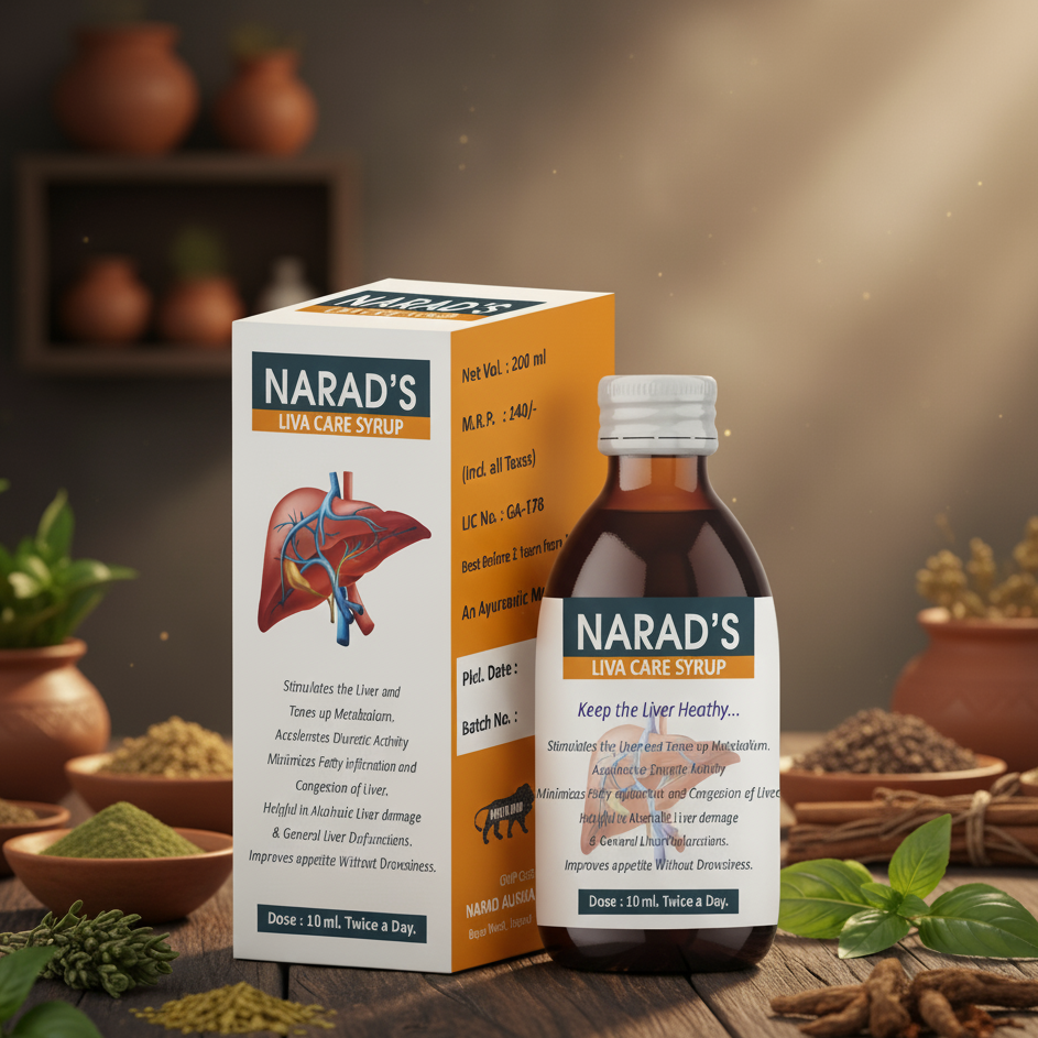 Liva Care Syrup – Ayurvedic Liver Support & Detox Tonic