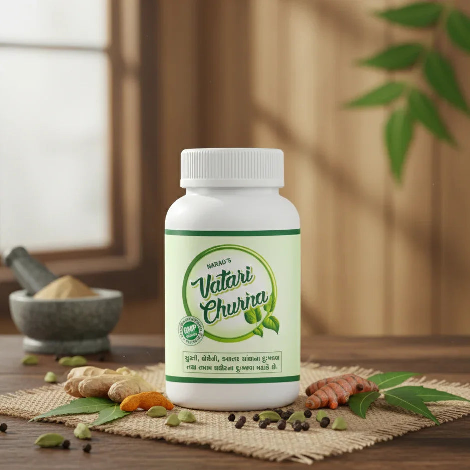 Vatari Vatari Churna | Ayurvedic Body Pain Relief Powder by Narad Ayurveda