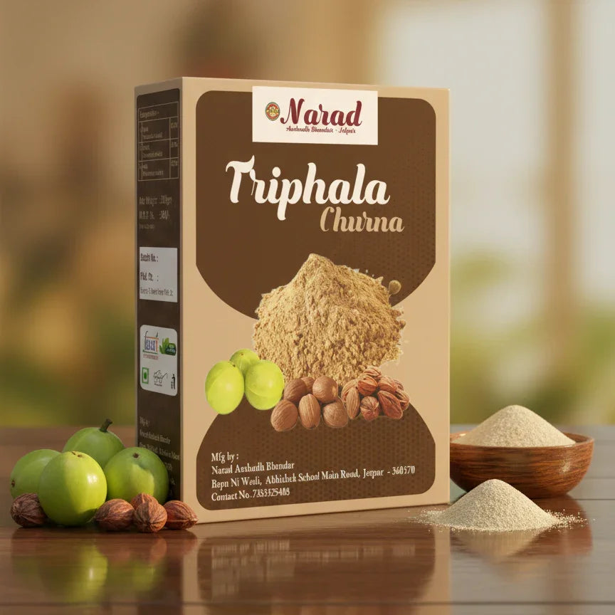Triphala Churna – Amla Haritaki Baheda Blend